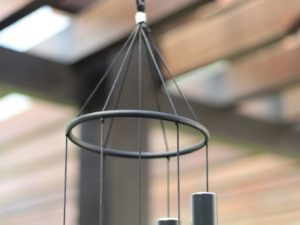 Wind chime metal tops