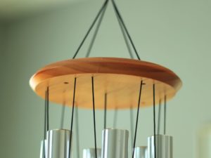 Wind chime wooden tops