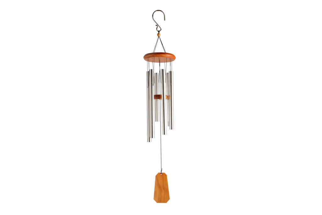33” Wooden Top Tuned Wind Chime