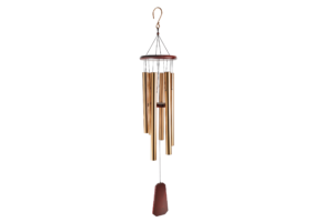 45” Wooden Top Tuned Wind Chime