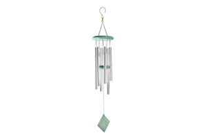 32” Hand Painted Wooden Top Tuned Wind Chime