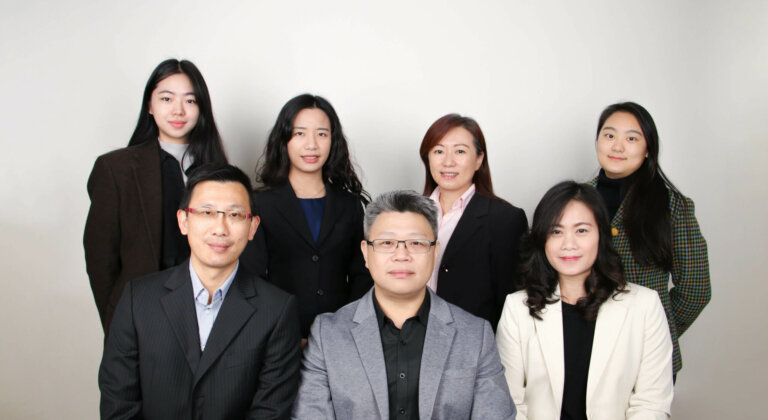 corporate group photo
