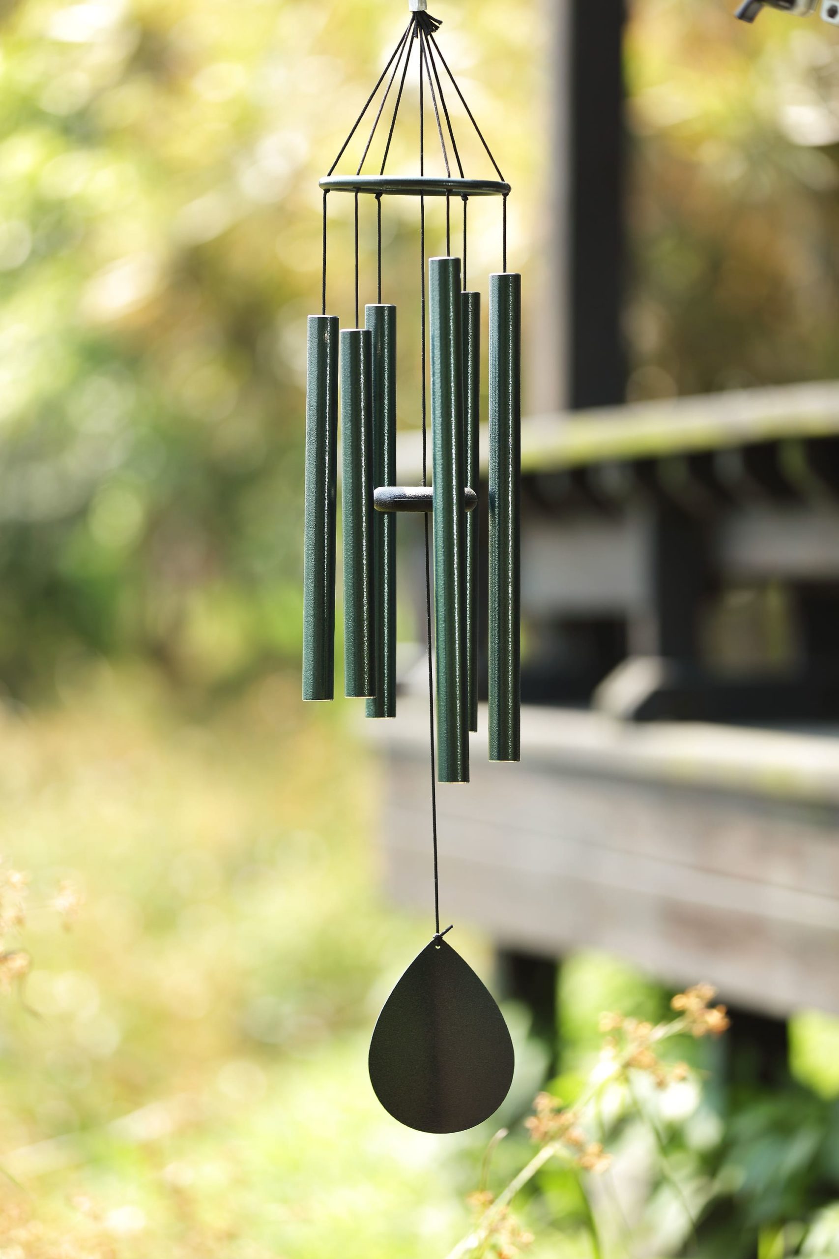 Natural 32” Metal Ring Top Wind Chime (1)