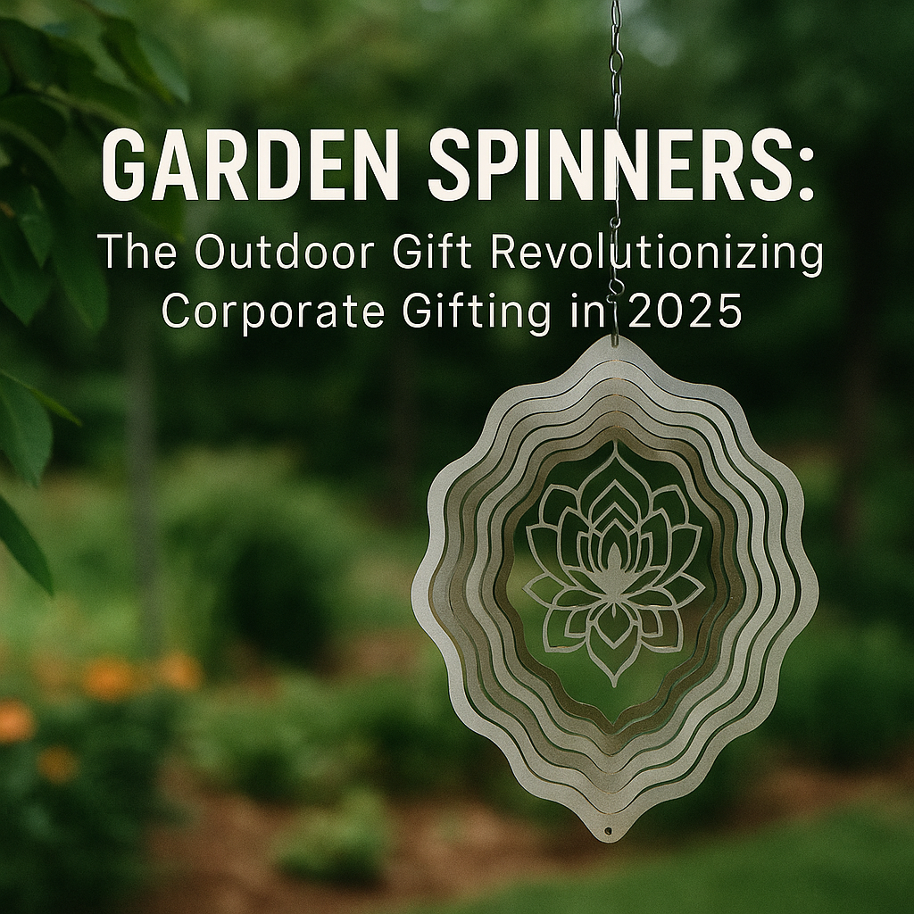 Garden Spinners: The Outdoor Gift Revolutionizing Corporate Gifting in 2025