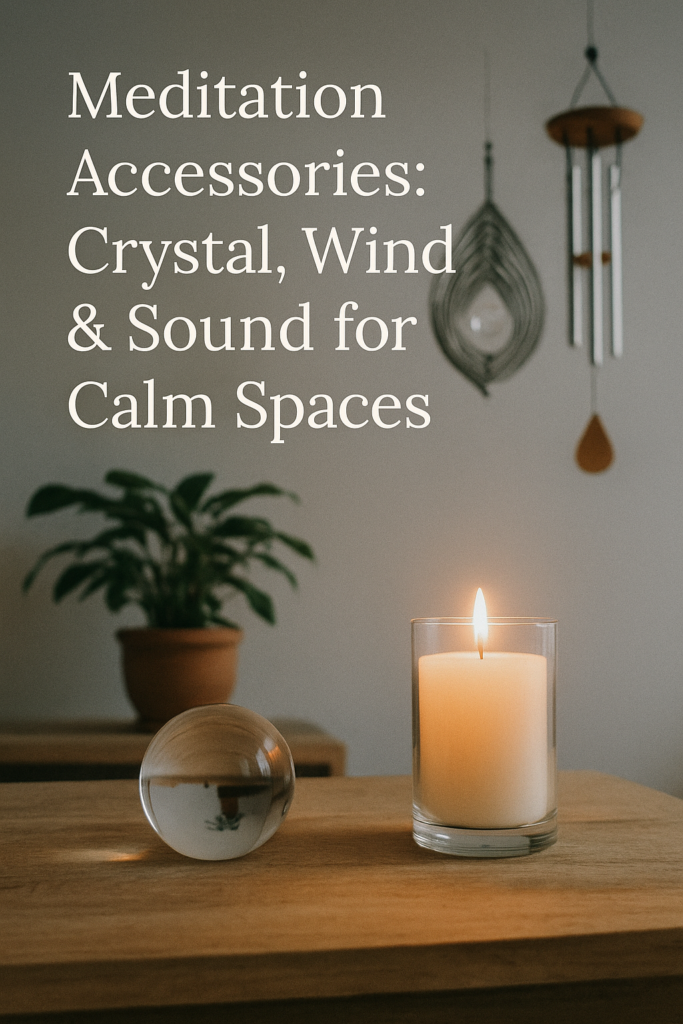 Meditation Accessories: Crystal, Wind & Sound for Calm Spaces