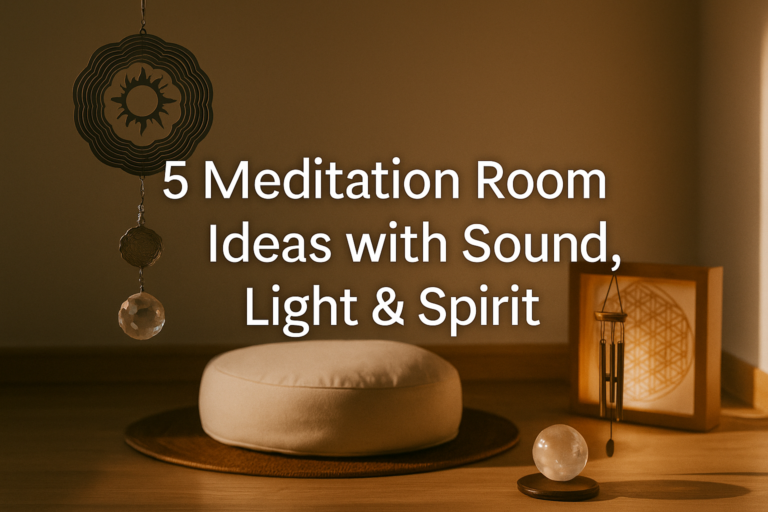 5 Meditation Room Ideas with Sound, Light & Spirit