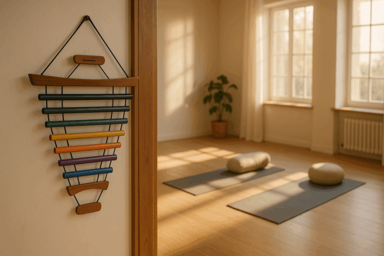 swing chime in a meditation room