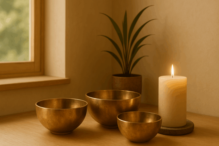 singing bowls for holistic wellness at home