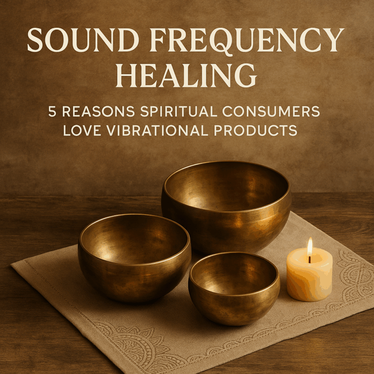 Sound Frequency Healing: 5 Reasons Spiritual Consumers Love Vibrational Products