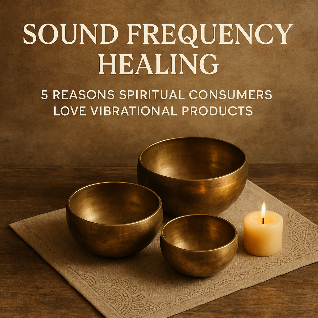 Sound Frequency Healing: 5 Reasons Spiritual Consumers Love Vibrational Products