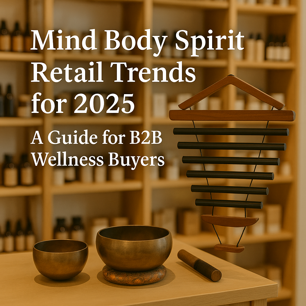 Mind Body Spirit Retail Trends for 2025: A Guide for B2B Wellness Buyers