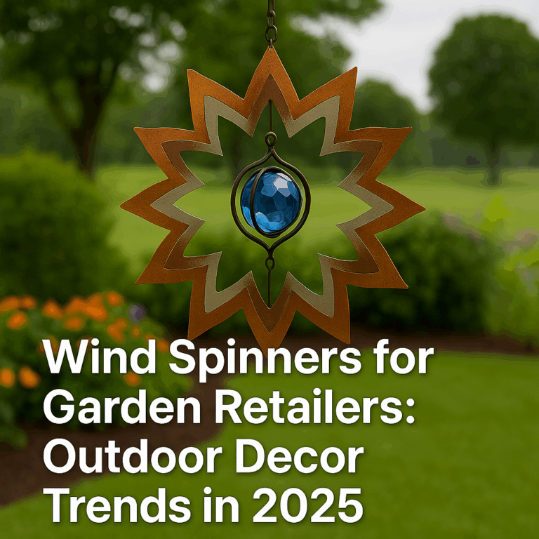 Wind Spinners for Garden Retailers: Outdoor Decor Trends in 2025