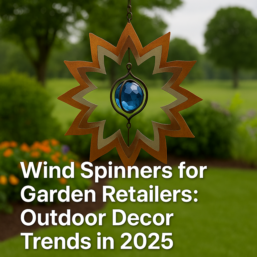 Wind Spinners for Garden Retailers: Outdoor Decor Trends in 2025